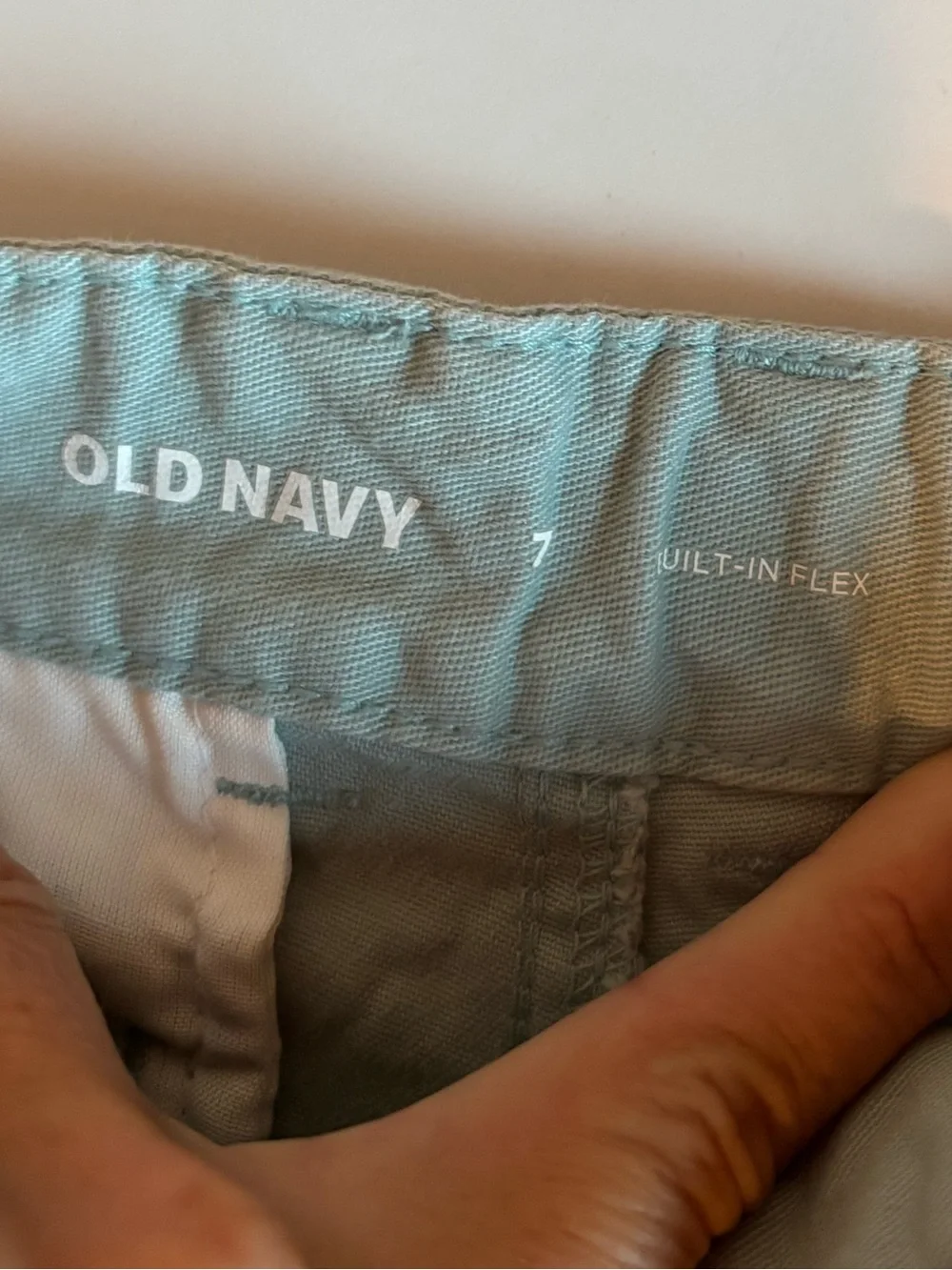 Old Navy Boys Shorts Light Blue Size 7 School Casual Playwear